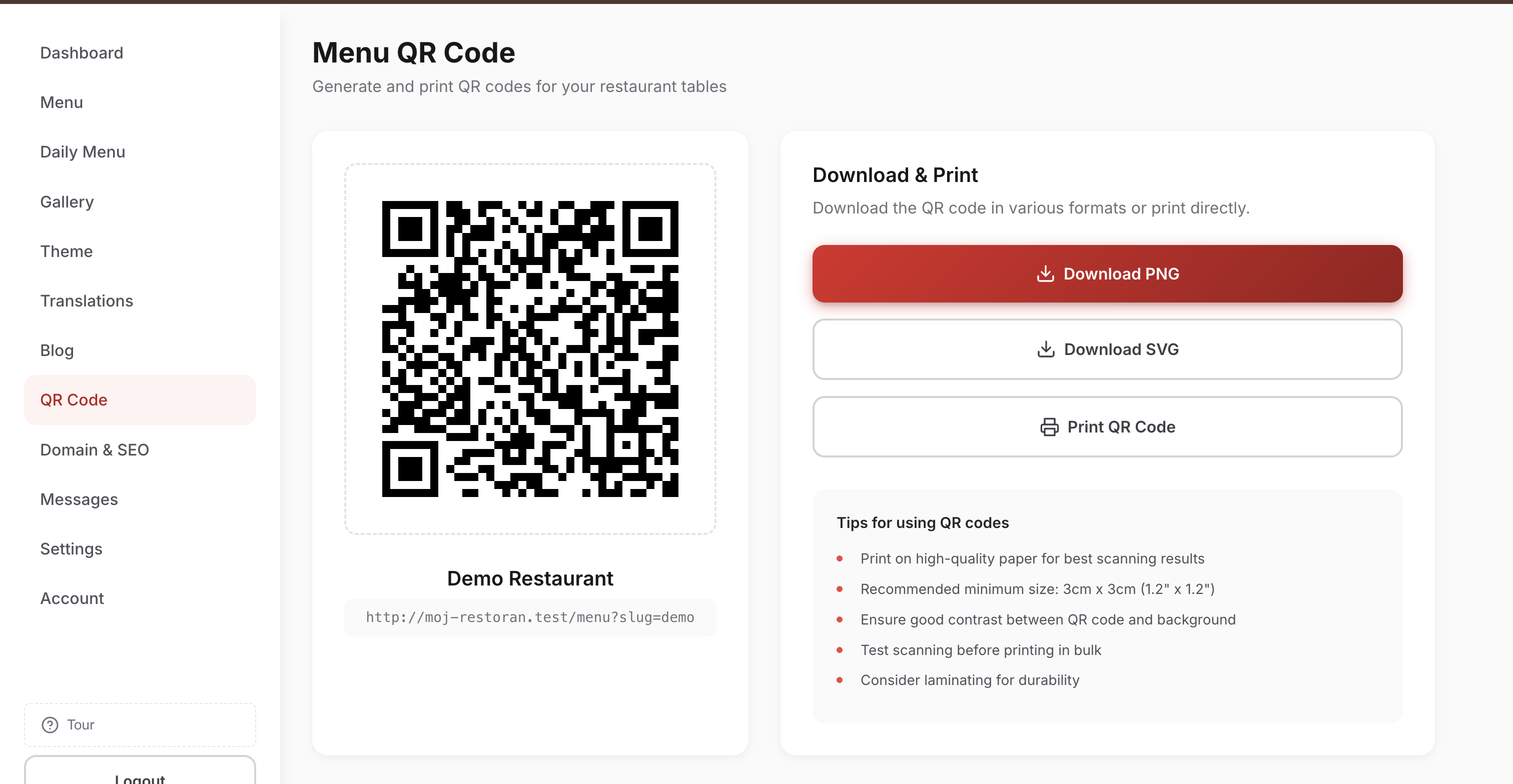 QR Code Generator
